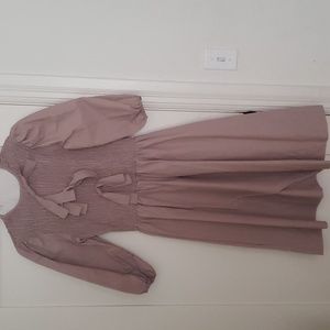 Light pink dress